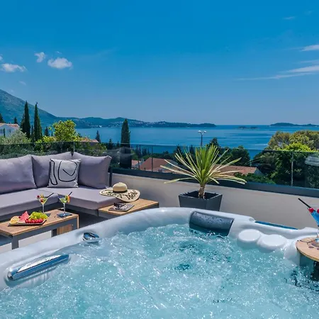 K&n Luxapartment - Jacuzzi&magnificent Sea View Appartement Mlini